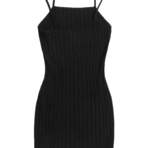 Vestido Feminino Canelado Moda Verão ( P, M, G, GG )